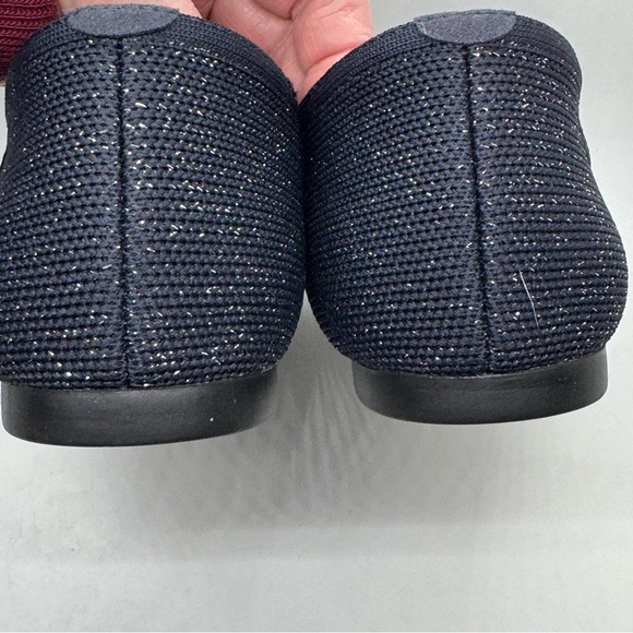 Vivaia Audrey Round-Toe Embroidered Loafer navy metallic koala bear design - Picture 8 of 11